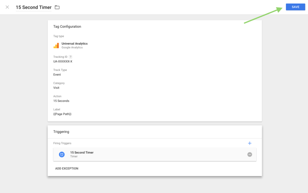 Google Timer basics How to set up a timer in Google Tag Manager